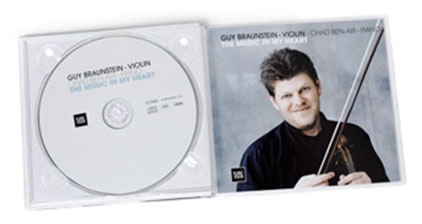 Guy Braunstein 'The Music In My Heart' CD Innen