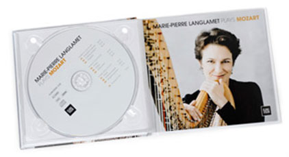 Marie-Pierre Langlamet Plays Mozart CD Innen